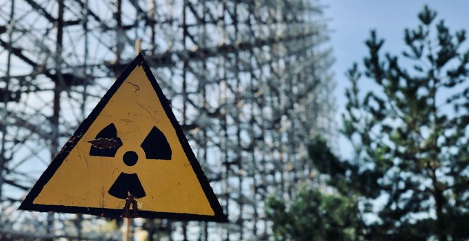 Nuclear deterrence sign.
