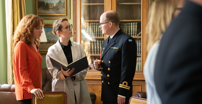 Doktorander i mässen