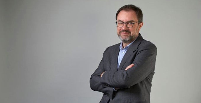 Porträtt av Olivier Borraz.