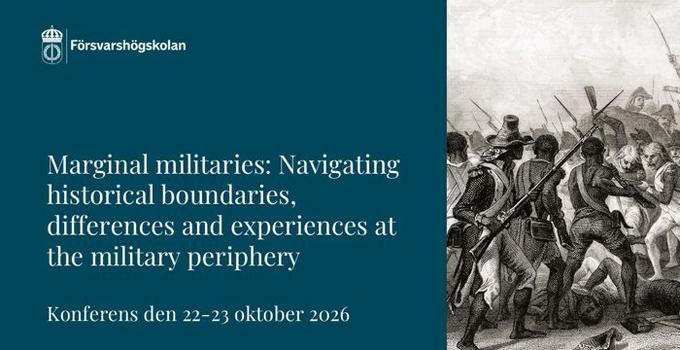 Konferensens titel samt illustration av 1802 Battle of Crête-à-Pierrot.