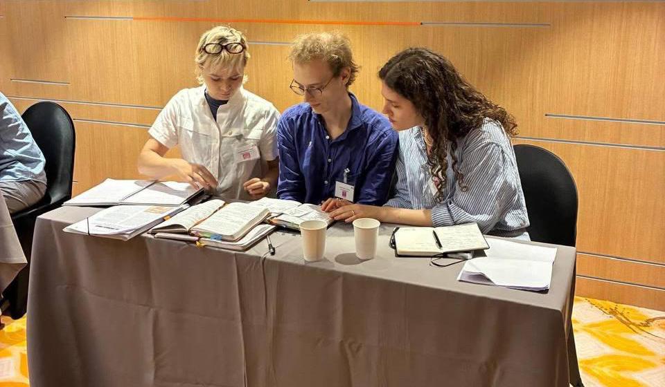 Test during Jean-Pictet Competition.