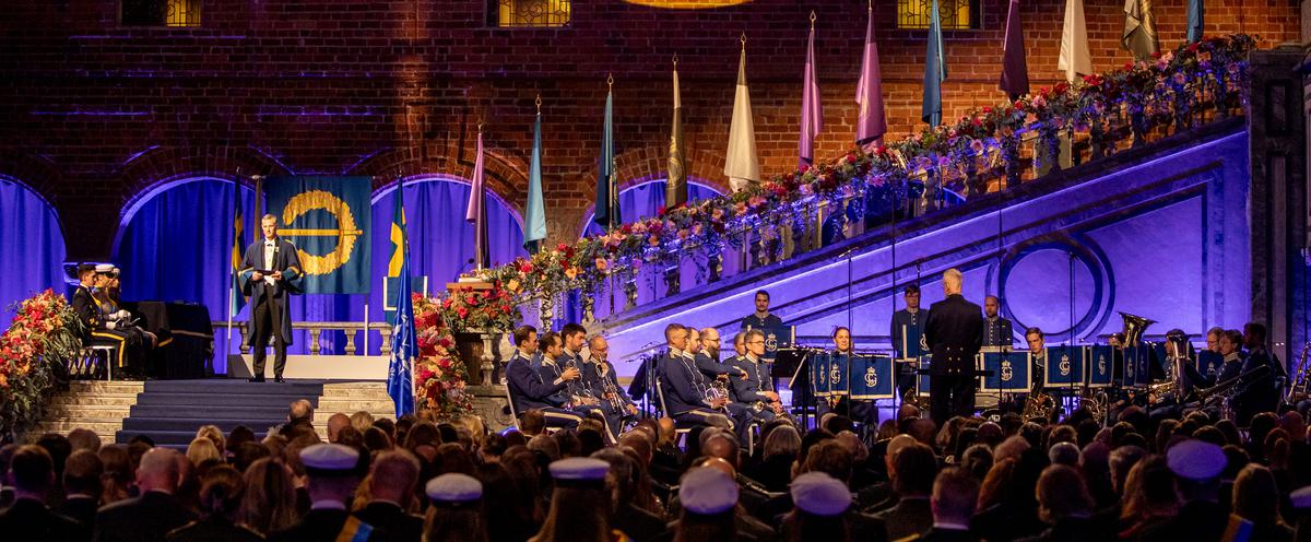 Rektor vid akademisk högtid 2024.