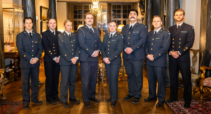 Kadettkårens styrelse 2026.