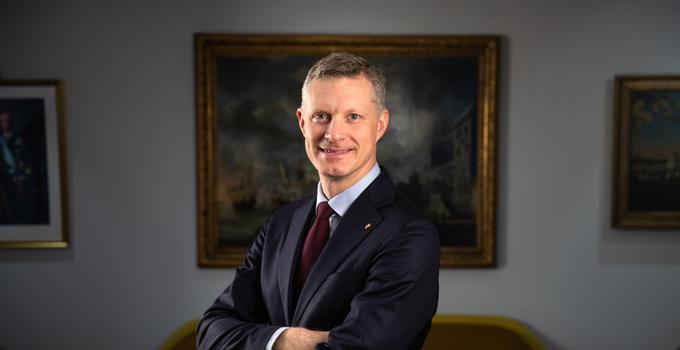 Porträtt av Robert Egnell. 