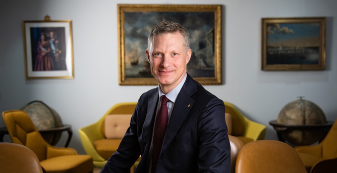 Porträtt av Robert Egnell. 