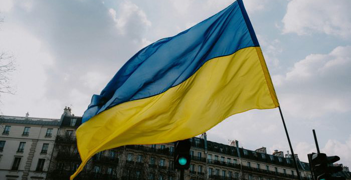 Ukrainas flagga