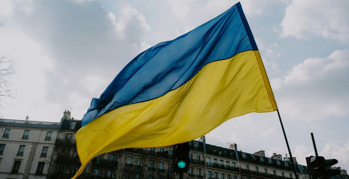 Ukrainas flagga 