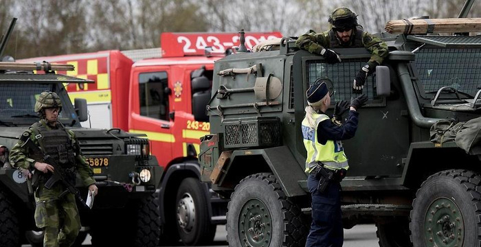 Samarbete vid olycka.